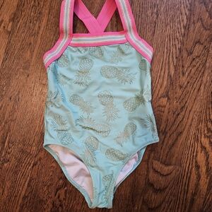 Sunuva Pineapple Toddler Swim One Piece